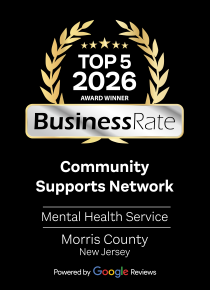 CSN has earned a TOP 5 2026 award by BusinessRate for mental health service in Morris County, New Jersey!