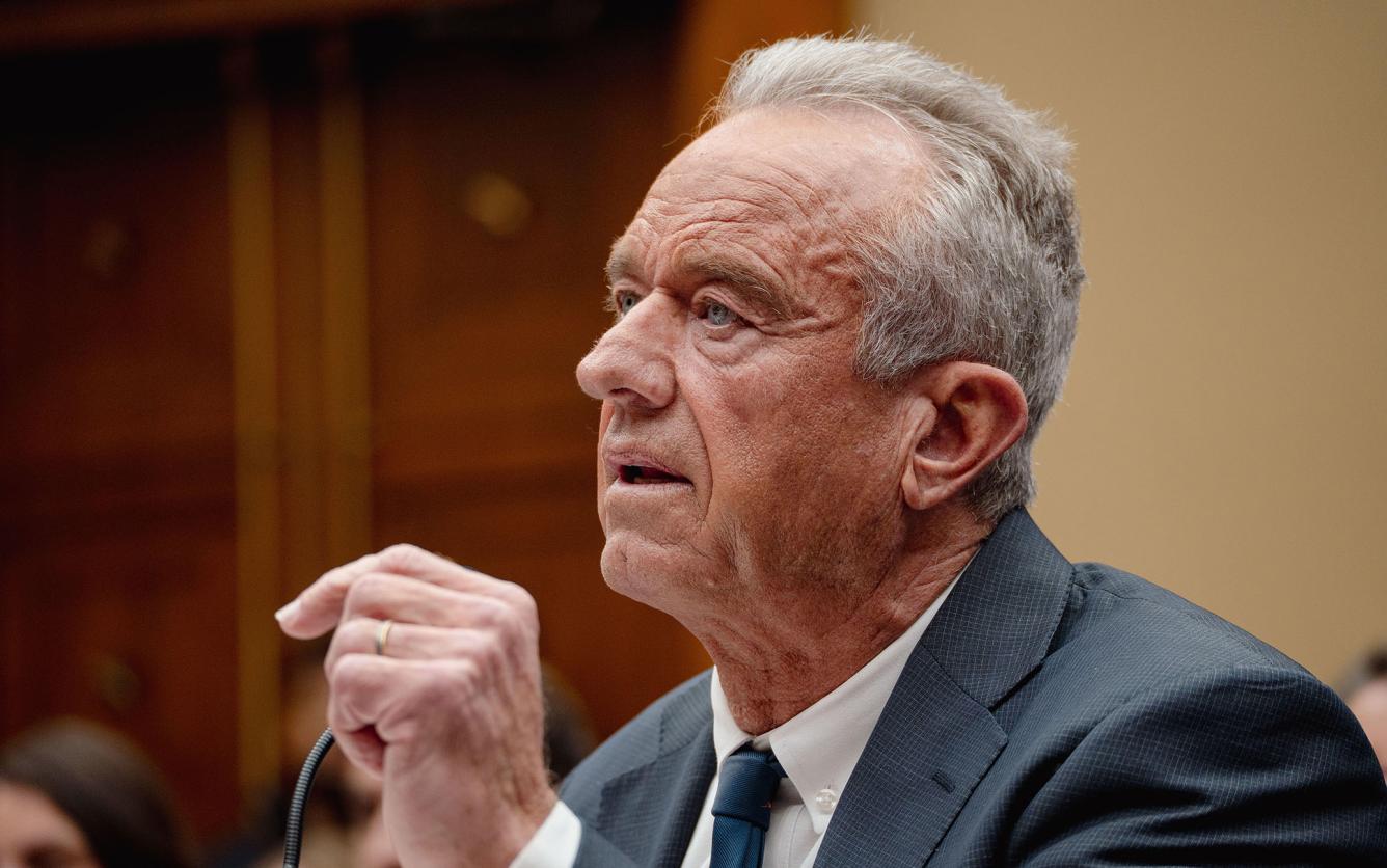 Photo of the director of the U.S government division governing. health care, Robert F. Kennedy, whose recent statements are raising  concern in the mental health care community.  This is relevant in our blog post today about why paying family caregivers matters, because many caregivers must forego other paid employment to provide care for family members with disabilities or mental health conditions.