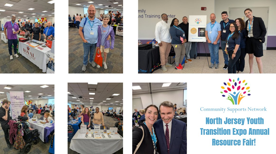 Collage of photos from our North Jersey Youth Transition Expo Annual Resource Fair!